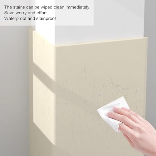Self-Adhesive Garage Wall Protectors - Grey Rubber Foam Stud Shields for Gym & Studio, 39.3"x39.3" (100x100cm) - Wall Protection & Impact Resistance