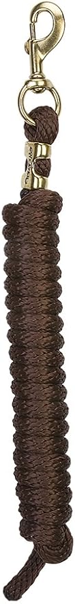 Weaver Equine Performance Lead Rope, Long Horse Lead Rope with Quick Halter Attachment, Soft Comfort Grip, Barn Horse Tack for Daily Use & Showing