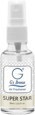 G's Breeze Super Star Air Freshener - Essence of Star-Studded Glamor - Transform Any Space with Vibrant Energy and Invigorating Fragrance – Ideal for Home, Car & Office – Long-Lasting Freshness Aroma