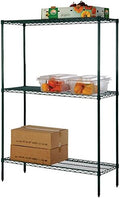 Omega 18" Deep x 72" Wide x 96" High 3 Tier Freezer Starter Shelving Unit