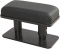 Car Driver Arm Pad Cushion, Car Center Console Elbow Cushion Pad Car Door Armrest Rest Pad Adjustable Height Comfort Universal Fit for Most Car, Solid Black