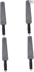 Cabilock 4pcs Car Cleaning Brush Mini Duster for Automotive Detailing Soft Bristles for Car Interior Dust Removal Compact Outlet Brush for Tight Spaces