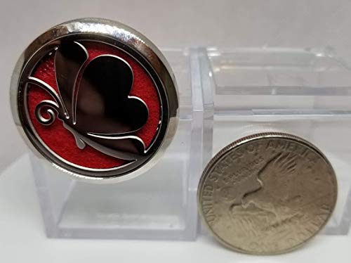 (JUMBO Butterfly) 38mm (1-1/2 in. dia.) Stainless Steel, 7 pads and 1 oil