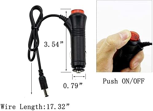 Car LED Strip Light,Uniwit 4 Pieces DC 12V Multicolor Car Interior Music Light LED Underdash Lighting Kit with Sound Active Function and Wireless Remote Control Including Car Charger