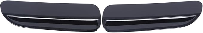 Car Engine Hood Air Outlet Vent Cover Trim Compatible with Pontiac G8 08-09/Holden Commodore 06-12 Car Front Engine Hood Vent Air Flow Intake Body Moulding Protection Cover decoration (Piano Black)