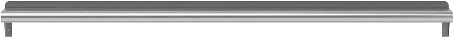 AmGood 60" Long X 6" Deep Stainless Steel Wall Shelf | NSF Certified | Appliance & Equipment Metal Shelving | Kitchen, Restaurant, Garage, Laundry, Utility Room