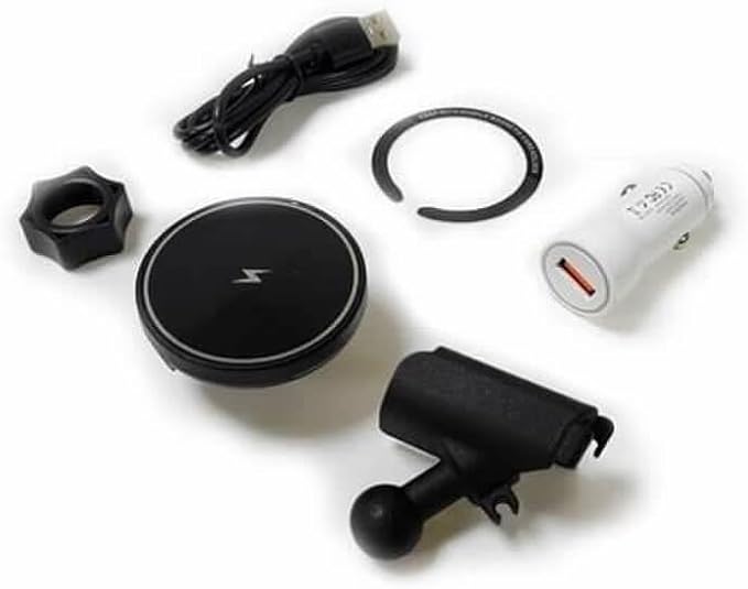 Phone Mount Charger for MagSafe for Porsche 991/981 / 718 911 Cayman Boxster Left Hand Drive Model LHD