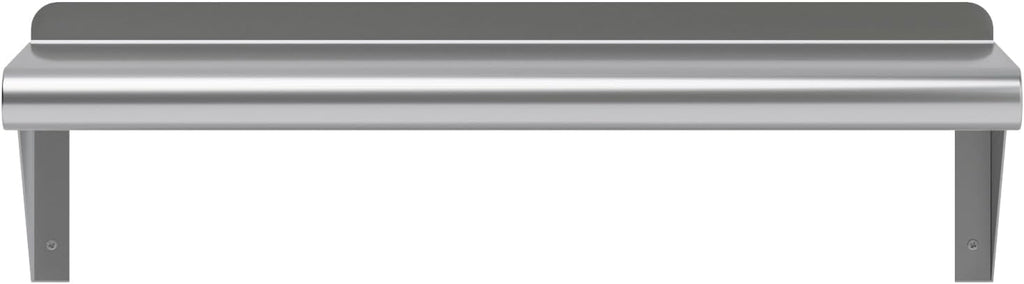 AmGood 24" Long X 8" Deep Stainless Steel Wall Shelf | NSF Certified | Appliance & Equipment Metal Shelving | Kitchen, Restaurant, Garage, Laundry, Utility Room