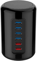USB 3.0 HUB with Power Adapter Fast Charger Hub Desk Splitter Rj45 Ethernet Expander Computer Accessories for MacBook Pro