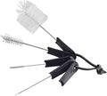 Espresso Brush Machine Cleaning Brush - CAFEMASY 5pcs Coffee Machine Cleaning Brush Pack Barista Tools for Cleaning Espresso Machine Group Head Steam Wand Milk Frother Drip Tray Coffee Mug