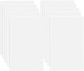 1-Gang Screwless Blank Wall Plate Cover Blank Switch Outlet Electrical Faceplate for Light Switch, Receptacle, Dimmers, USB Outlet, GFCI, Child Safe Cover Plate, White (10-Pack)