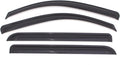 KPY Window Visor Compatible with Toyota Prius V 2012-2017 (Model V Only), 4PC Rain Guard Side Window Vent Deflectors Tape-On Style, 2012 2013 2014 2015 2016 2017