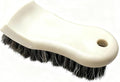 Leather Cleaning Brush for Car Interior, Long Bristle Horse Hair Vehicle Leather Cleaner Brush, Scratch-Free Automotive Interior Seat Cleaner, Universal for Vehicles (Beige)