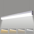 4FT LED Shop Light，Led Garage Ceiling Lights, LED Workbench Light，LED Wraparound Light Fixture,Hanging or Suface Mount,Office Ceiling Light for Garage, Office, Kitchen