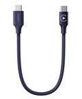 2-in-1 Headset Bypass Cable for Motorcycle, CarPlay Jumper Adapter, Enable CarPlay on Harley/Indian/Goldwing Without Bluetooth Headset, USB-C to USB-C Support Charging,Black/3.3Ft