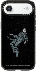 CASETiFY Impact iPhone Air Case [Slim/Compatible with Magsafe / 8.2 ft. 4X Military Grade Drop Protection] - Somehow, Someday - Clear Black