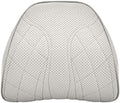 for Chevy Silverado 2007 2008 2009 2010 2011 2012 2013 Leather Car Seat Headrest Lumbar Cushion, Lumbar Support Pillow for Car,for Driving Traveling Relieving Neck Fatigue,1-A Beige