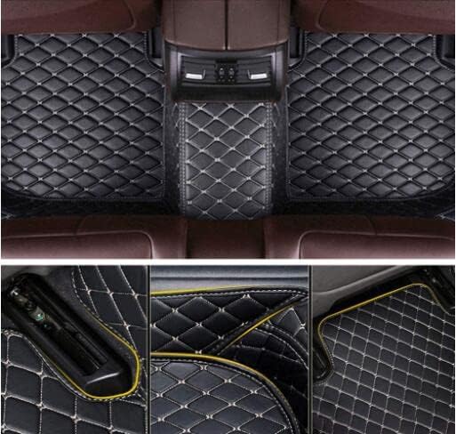 Custom Floor Mats for Cars Trunk Mat Fit 97% Sedan SUV Sports Car Full Coverage All Weather Men Women Pads Protection Non-Slip Leather Floor Liners Trunk Mat (19)
