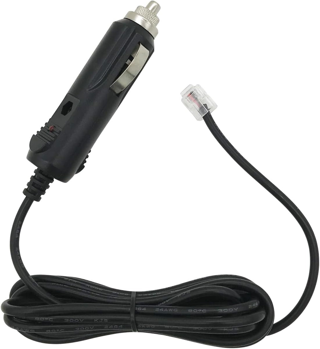 Power Cord for Escort Passport 9500ix 9500i, Uniden R7 R3 R1, Beltronics Valentine Radar Detector Car Charger RJ11 Power Adapter