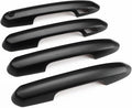 Exterior Door Handle Covers Compatible for 2019-2022 2023 2024 2025 Toyota Rav4 Accessories for Highlander 2024 2023 2022-2020 Handle Protectors with 4 Holes for Auto Sensors (Matte Black)