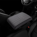 Car Armrest Pad for Porsche Macan 2014 2015 2016 2017 2018 2019 2020 2021 2022 2023 2024 Memory Cotton Armrest Box Pad Center Console Scratch Pad Box Cushion Protector,Grey