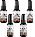 BluntPower (Just Fresh, 5 Pack) Concentrated Odor Eliminator and Diffuser Oil - Room Deodorizer, Odor Eliminator, and Smoke Eliminator Spray - Premium Oil Based Air Freshener & Odor Eliminator Spray
