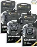 Car Air Fresheners Vent Clips, Essential Car Odor Eliminator, Perfect Scented Car Accessories, For Long Lasting Fragrance up to 30 days, 0.07 FL.OZ (Black Diamond, 4 Packs)