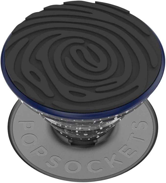 PopSockets Adhesive Phone Grip, Holder, Phone Stand, Black - Imprint Black