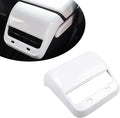White AC Vent Cover Rear Center Console Air Vent Covers Car Rear Armrest Box Air Conditioning Vent Outlet Trim Frame for Tesla Model 3 & Model Y, White Interior Accessories