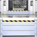 Flood Barriers for Home Exterior,Aluminum Alloy Outdoor Garage Doors Water Barriers for Flooding(H23.6Inch,L4.5FT)