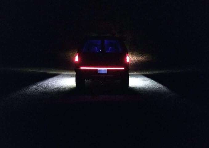 iJDMTOY 40-Inch 63-SMD Flexible LED Running Board/Side Step Lighting Kit Compatible with Ford GMC Chevy Dodge Toyota Nissan Honda Truck SUV, Xenon White
