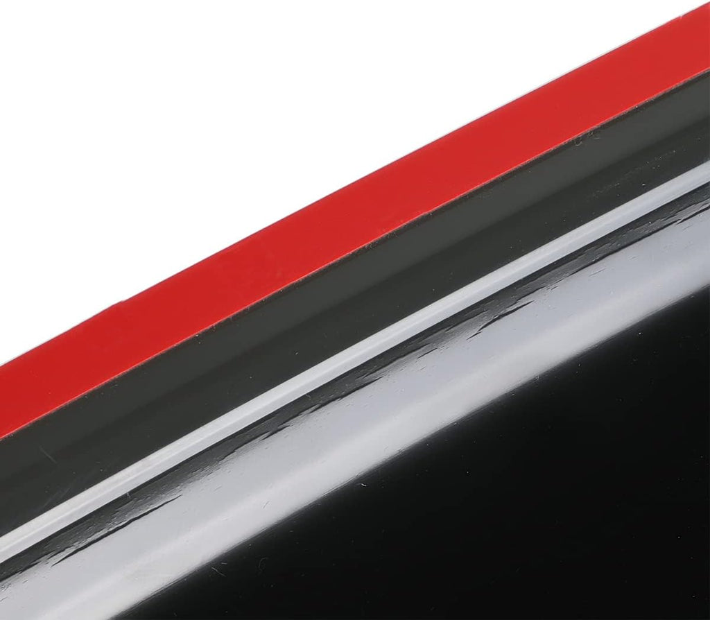 94005 Side Window Visors Wind Vent Deflector,4pcs Outside Mount Tape-On Nice Sun Rain Guards Set fit for 2007-2012 Nissan Altima,Dark Smoke Window Shade