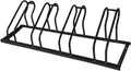 Sandbaggy Commercial Low Profile Bike Rack - Outdoor, Surface Mount, Steel - 4 Bike (4 Capacity (Low-Profile), 5)