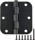 TDCHINGES 18 Pack Door Hinges 3.5 Inch Matte Black
