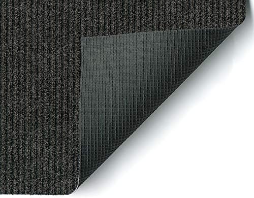 KOECKRITZ Heavy Duty Durable All Weather Indoor/Outdoor Non Slip Entrance Mat Rugs and Runners for Office Business Building Home Garage Front Door (6' x 30', Charcoal)