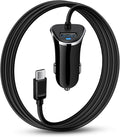 USB Type C Car Charger, 2Pack 3.4A/3ft USBC Car Charger Adapter TypeC Power Cable Line for iPhone 17e/17/16E/16/16 Pro/15 Pro Max Plus Samsung Galaxy A17 5G S26 S25 S24 Ultra A16 Google Pixel