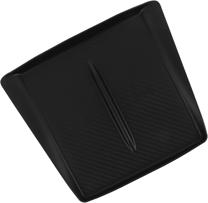 Wireless Charging Pad for Center Console Mat Nonslip Silicone Phone Accessory for Car Interior