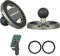 Magnetic Phone Holder Mount with 20mm (0.787 inches) Ball Compatible with Magsafe iPhone 16 15 14 13 Pro Max Ipad Pro Magsafe Ball Mount Phone Holder Adapter for Car