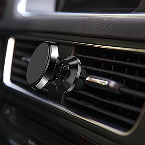 eTECH Magnetic Phone Car Mount Holder, Magnetic Mount Universal Air Vent (Silver)