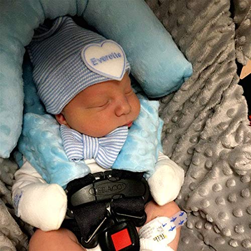 Baby Infant Head and Neck Support Pillow with Seat Belt for Car Seat -Extra Soft 3-in-1 Toddler Car Seat Insert Pad for Car Seats Purple