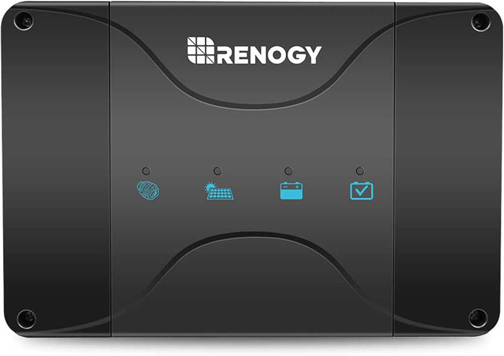 Renogy 12V 30A DC to DC Charger with MPPT & Multi-Stage Charging - Smart On-Board Battery Charger for Solar/Alternator Input - Charges Lithium, AGM, Gel, Flooded Batteries in RVs, Cars, Marine