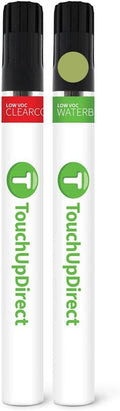 TouchUpDirect 5C3 Lime Rush Compatible with Toyota Exact Match Touch Up Paint Brush - Essential Kit