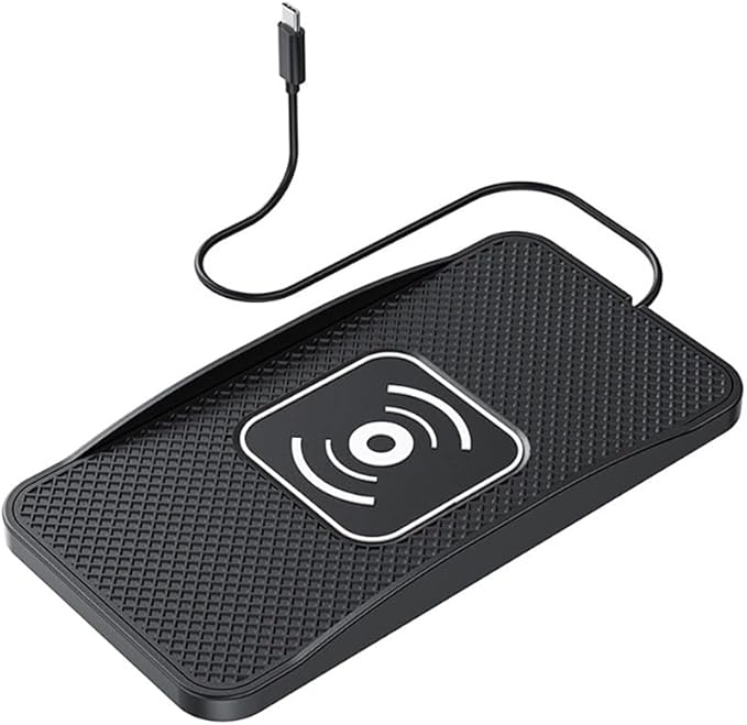 Wireless Car Charger Pad for Mazda CX-50 2023-2026, Type-C/USB 20W Car Wireless Charger Non-Slip Phone Charging Pad Car Accessories,A 30cm Cable Type-C Plug