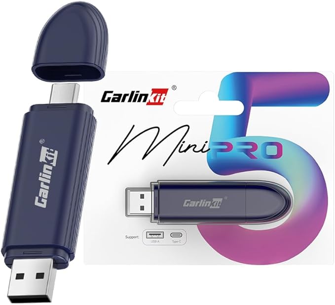 Carlinkit 5.0 SE Pro Wireless Android Auto & CarPlay Adapter,Convert Wired to Wireless for OEM Vehicles (Model Year: 2015 to 2026) Compatible with Wired CarPlay & Android Auto Cars