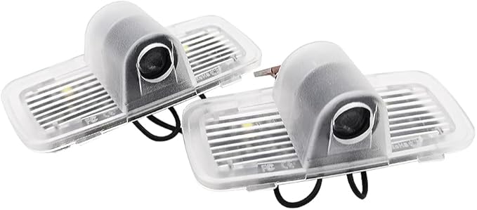 2 Pcs Car LED Projector Door Shadow Light Welcome Light Laser Emblem Logo Lamps Kit Puddle Lights LED Courtesy Step Lights Ground Lamp HD Kit Replacement for (Accord, Accord 7/8 (2008-2012))