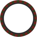 Thickened Elastic Steering Wheel Cover, Grant Tartan red Green Plaid Ultra, Soft, Breathable, Fit for Cars, SUVs, Trucks, Stylish Comfortable Grip