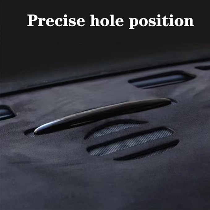 Dashboard Cover for Buick Envision 2014-2017,Anti-Glare Sun Shield,Non-Slip Custom Fit Dash Mat,Interior Protector,Flannel