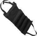 YoRise Car Seat Organizer, Oxford Cloth Roll Up Tool Bag With 5 Zipper Pockets, Hanging Back Seat Car Organizer, Portable Waterproof Vehicle Storage Accessories for Cars, Trucks, SUVs (Black)