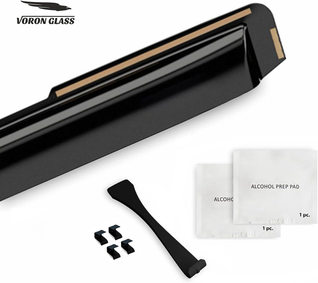 Voron Glass in-Channel Extra Durable Rain Guards for Buick Encore GX 2020-2025, Window Deflectors, Vent Window Visors, 4 Pieces - 200703