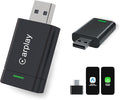 2026 Upgraded Wireless CarPlay Adapter for iPhone – Mini Wired to Wireless Dongle, Fast 5.8GHz WiFi & Bluetooth Connection, Plug & Play, Universal for OEM Wired CarPlay Cars
